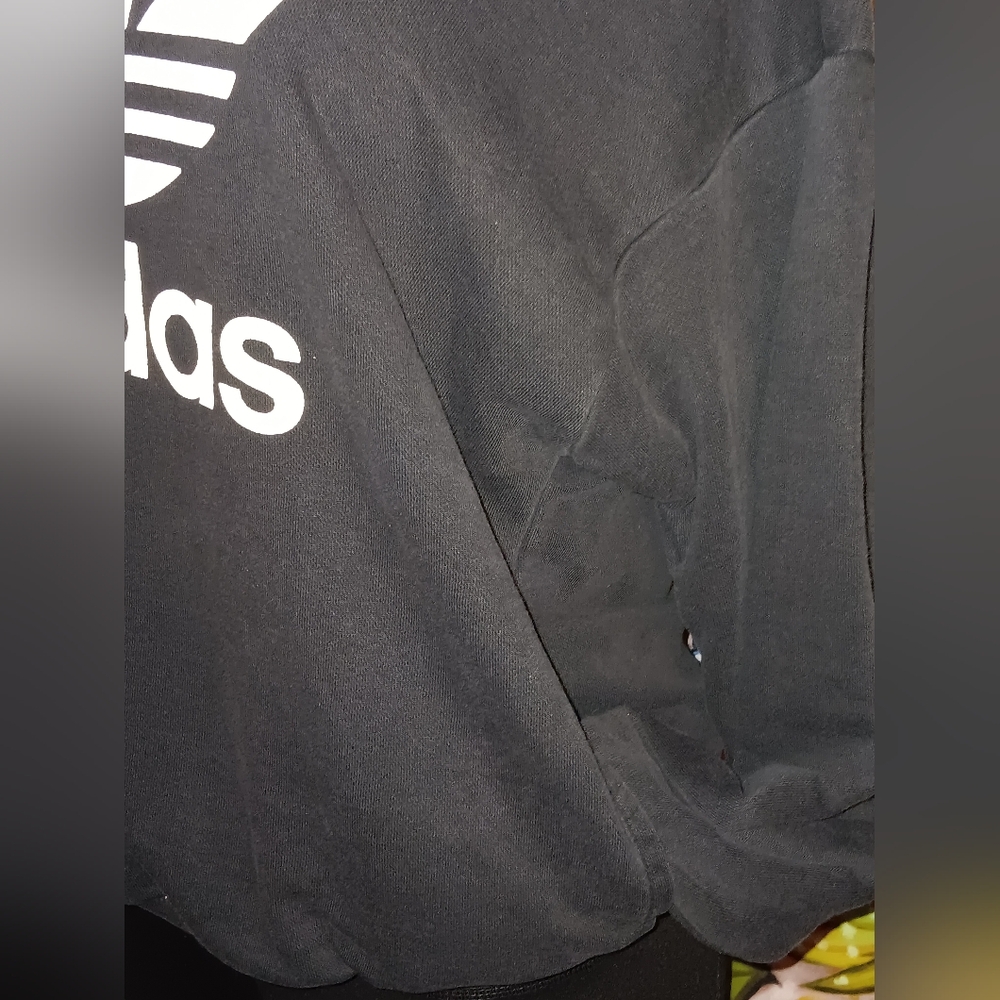 Adidas Originals Essential Trefoil Pockets Sweatshirt Crewneck - Picture 3 of 3